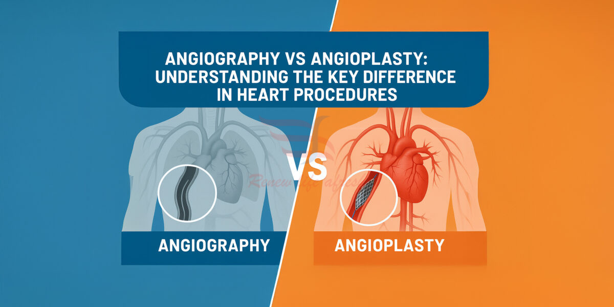 Angiography vs Angioplasty