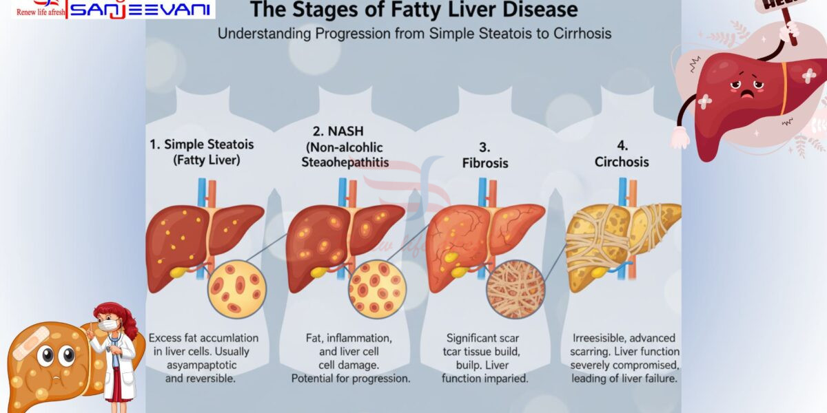 stages of fatty liver