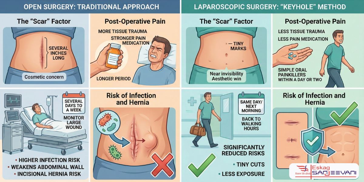 Laparoscopic vs. Open Surgery