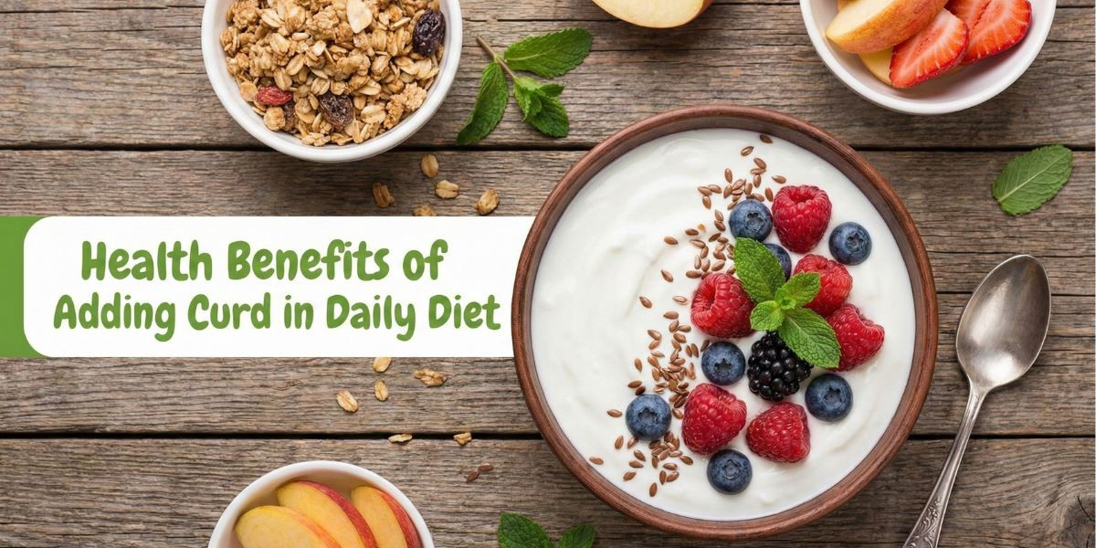 Health benefits of adding curd