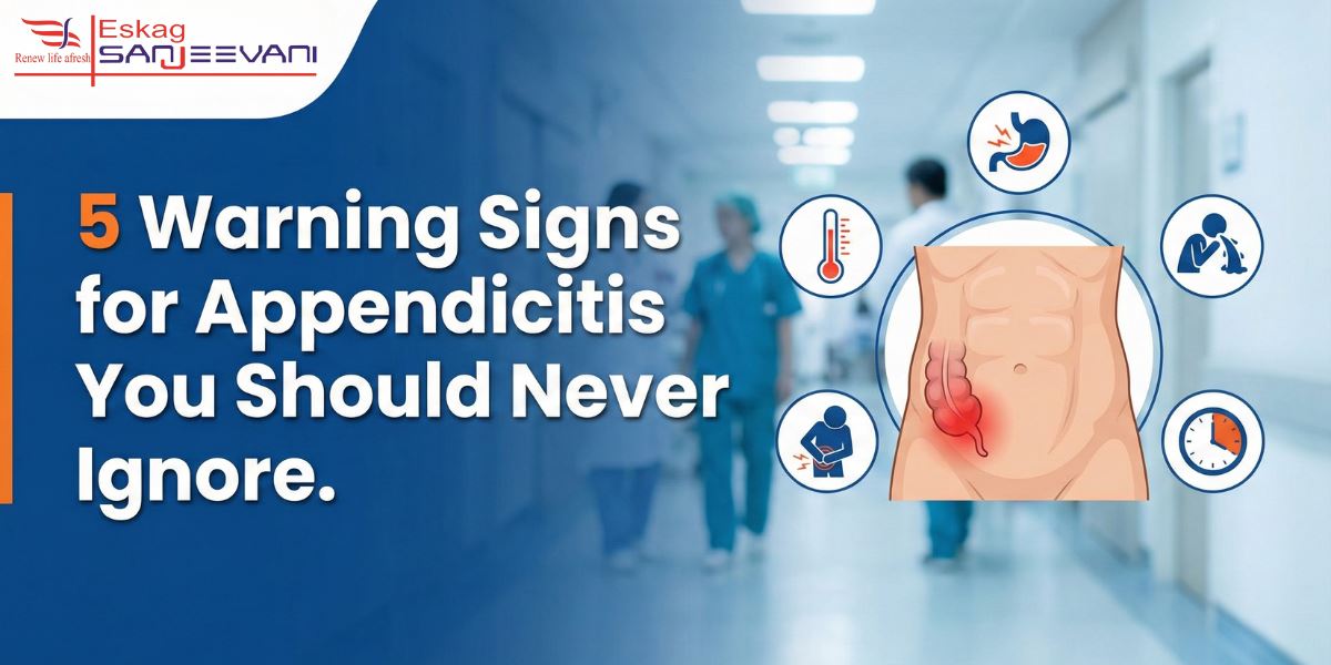 5 Warning signs of appendicitis