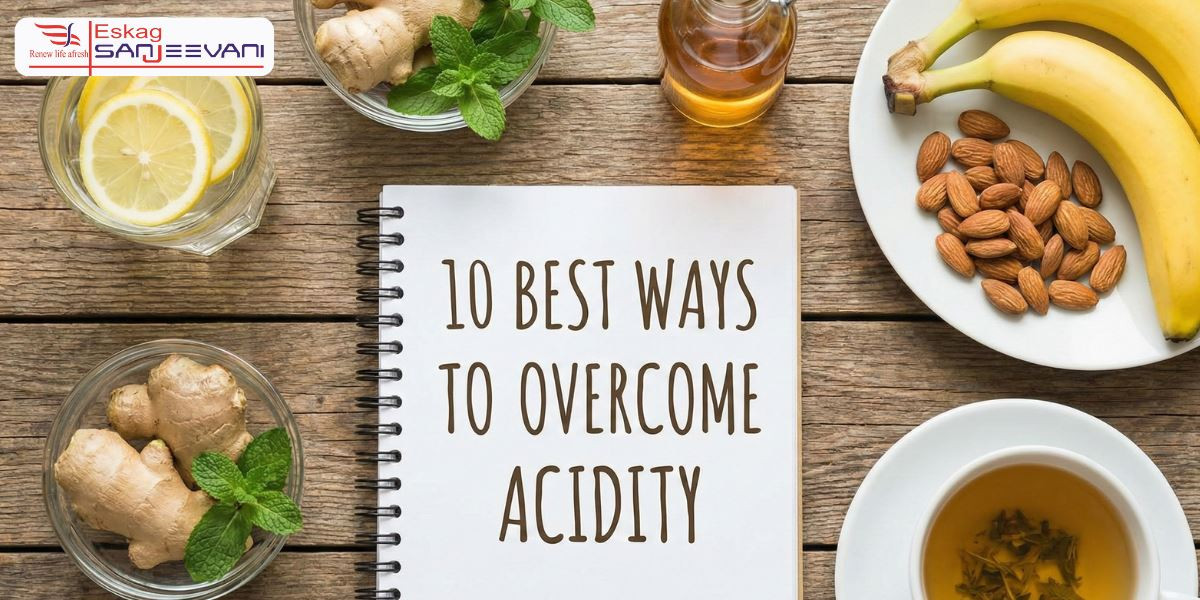 ways to overcome acidity