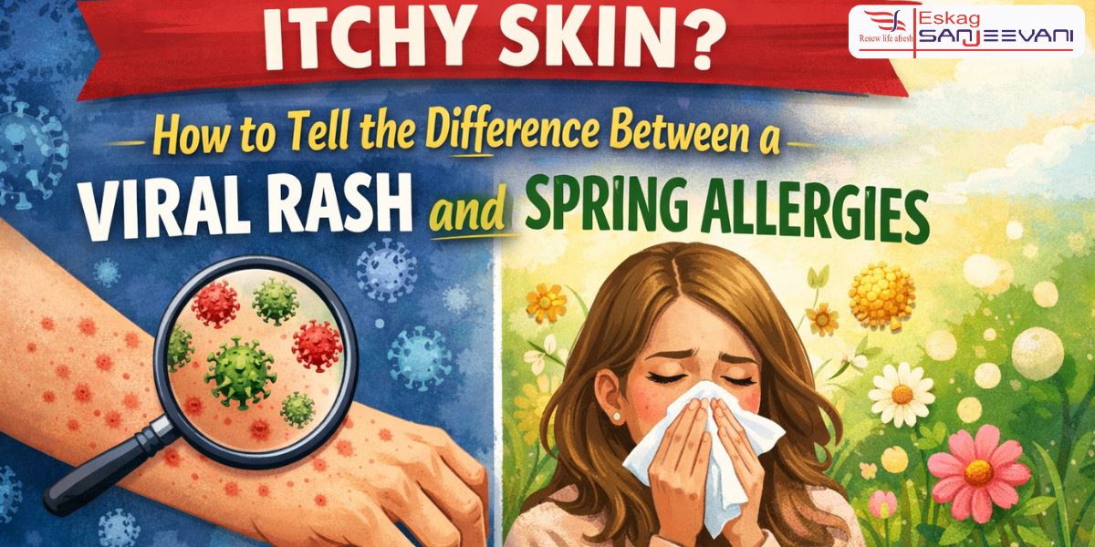 Viral allergies vs spring allergies