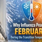 Why Influenza peaks in February