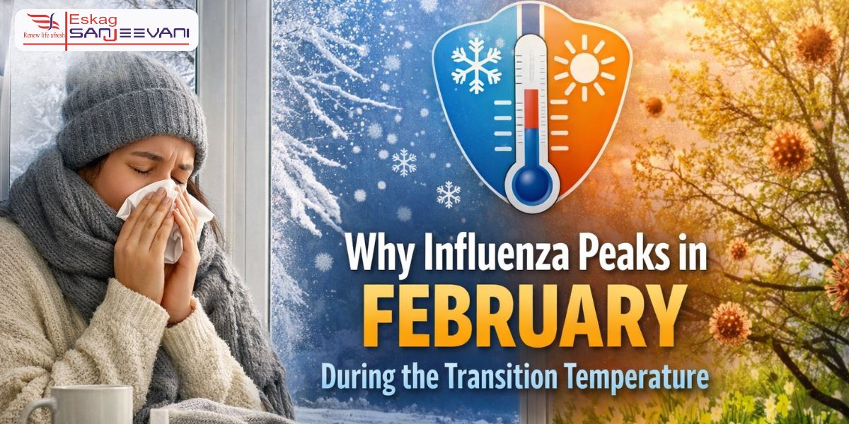 Why Influenza peaks in February