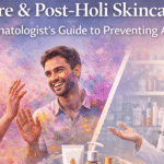 pre and post holi skincare