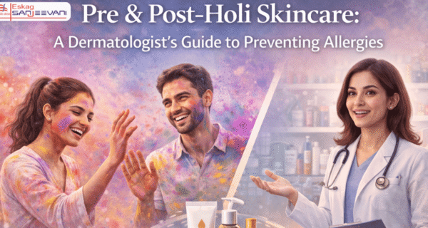 pre and post holi skincare