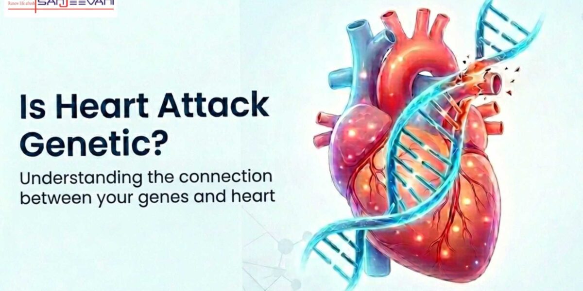 is heart attack genetic