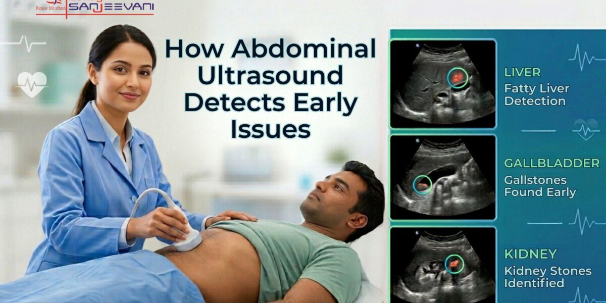 How abdominal ultrasound detects early issues