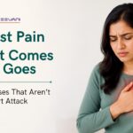 chest pain that comes and goes