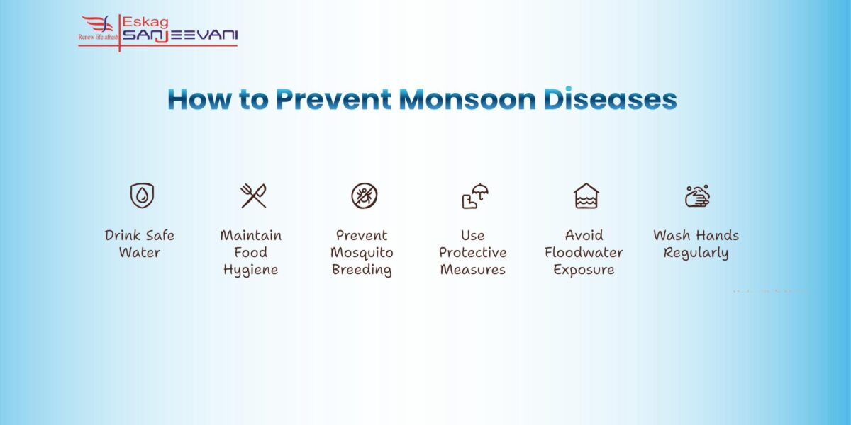 How to prevent monsoon diseases