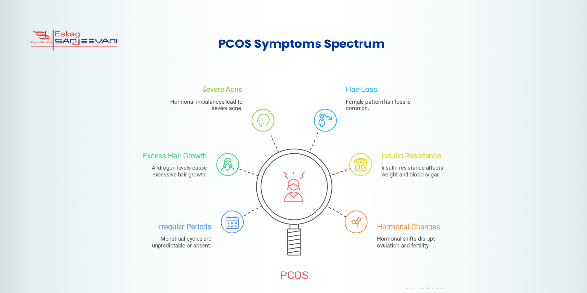 PCOS Symptoms Spectrum